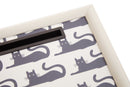 Portada Black Cat Lap Tray with Ipad Holder