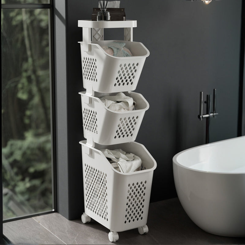 Lifeideas Compact 3 Tier Storage Unit for Laundry
