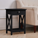 Cottonfy UK Wooden One Drawer Slim Console Table