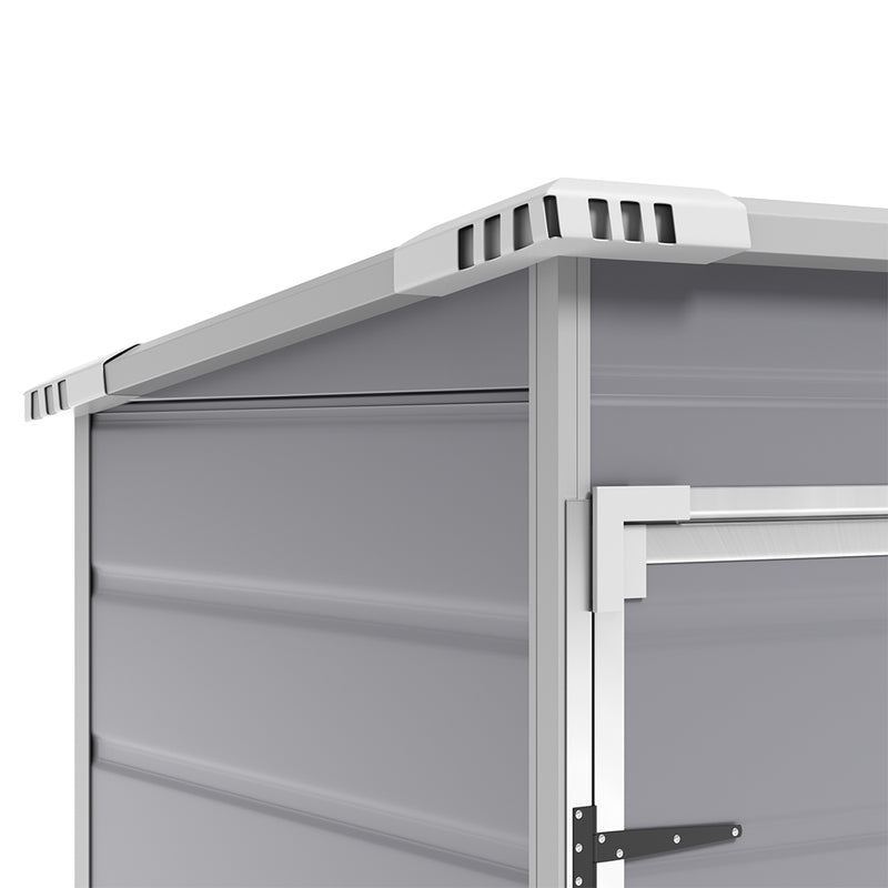 Livingandhome Plastic Outdoor Garden Tool Shed