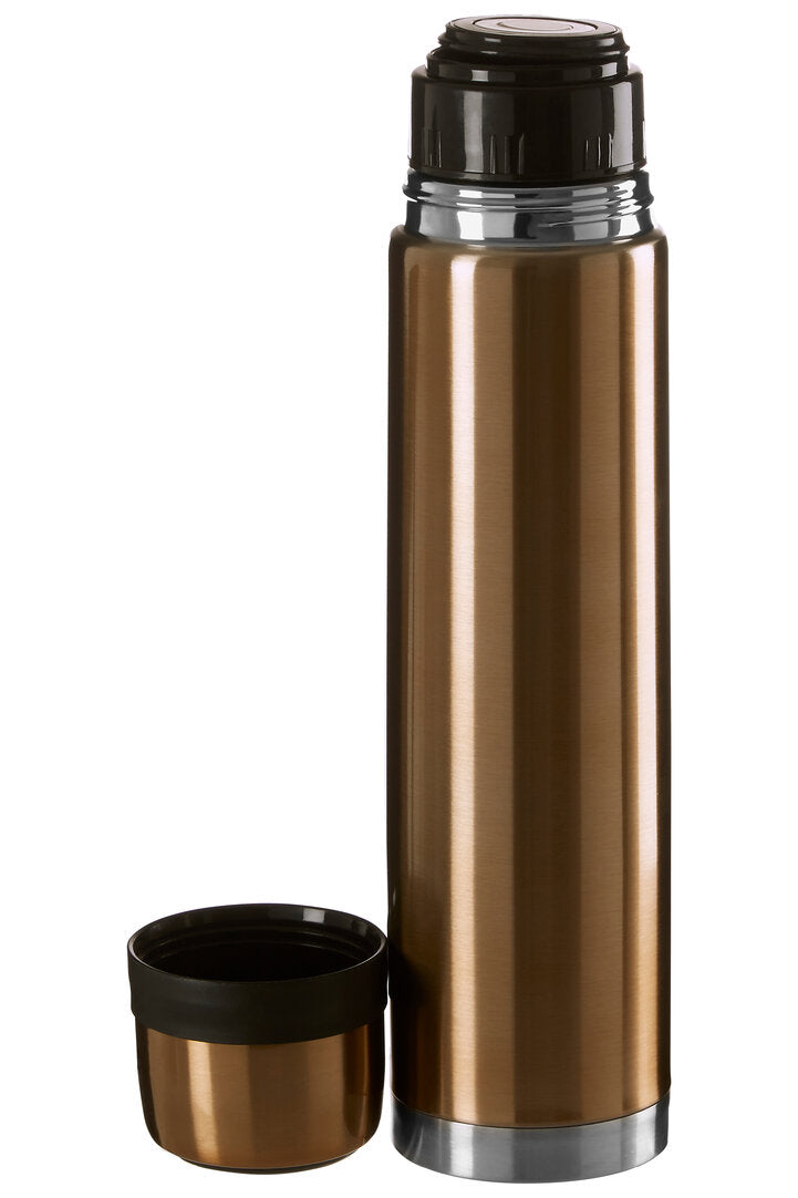 Morar Vacuum Flask With Gold Finish