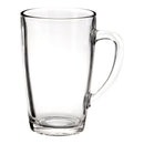 Euri Clear Tall Glass Mugs Set Of 4
