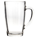 Euri Clear Tall Glass Mugs Set Of 4