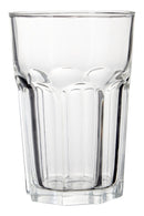 Euri Set Of Four Clear Glass Tumblers 500ml