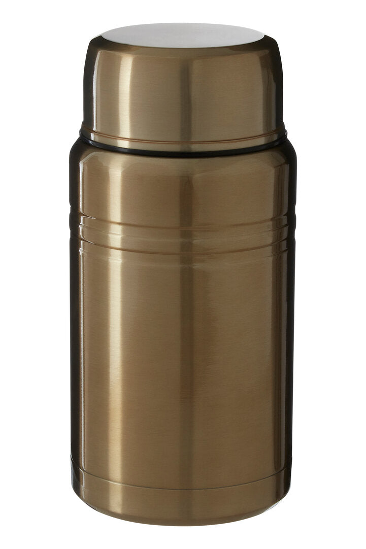 Manhattan Gold Finish Food Flask