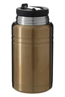 Manhattan Gold Finish Food Flask