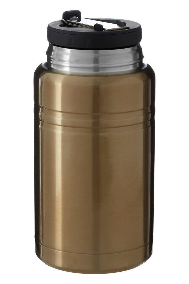 Manhattan Gold Finish Food Flask