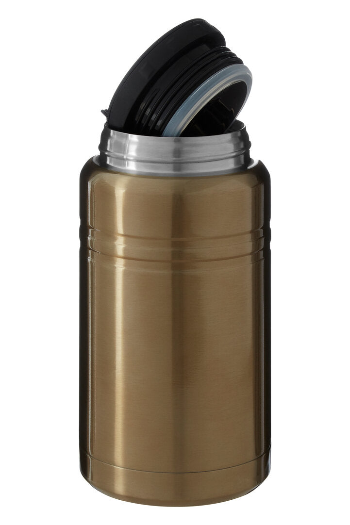 Manhattan Gold Finish Food Flask