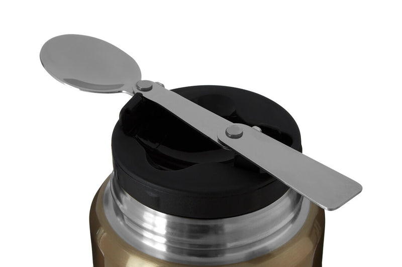 Manhattan Gold Finish Food Flask