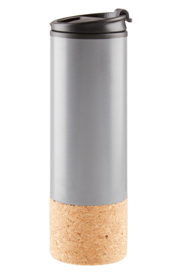 Mimo Cool Grey Double Wall Travel Mug