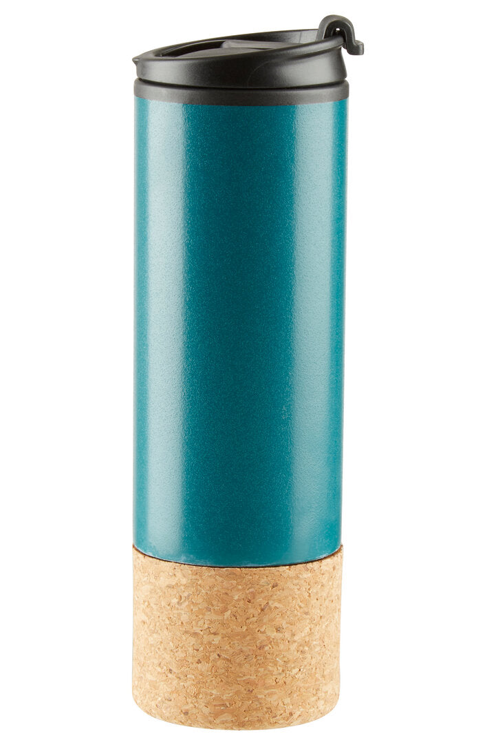 Mimo Dark Green Double Wall Travel Mug