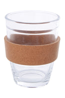 Mimo Glass Mug With Dark Green Silicone Lid