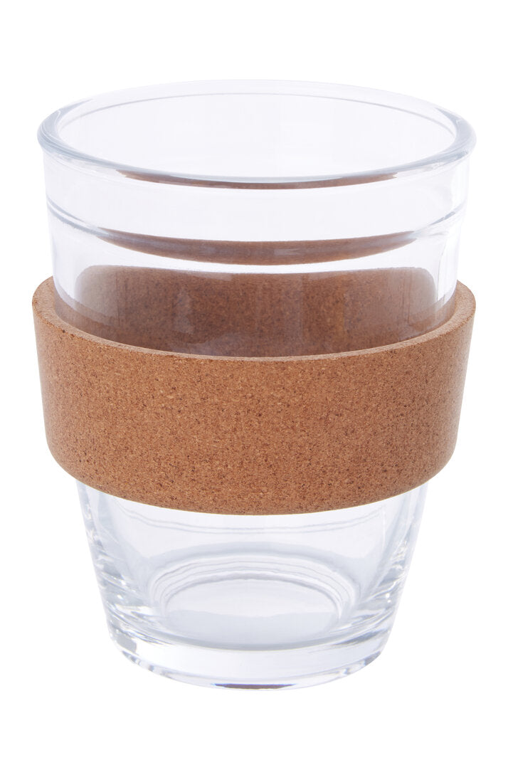 Mimo Glass Mug With Dark Green Silicone Lid