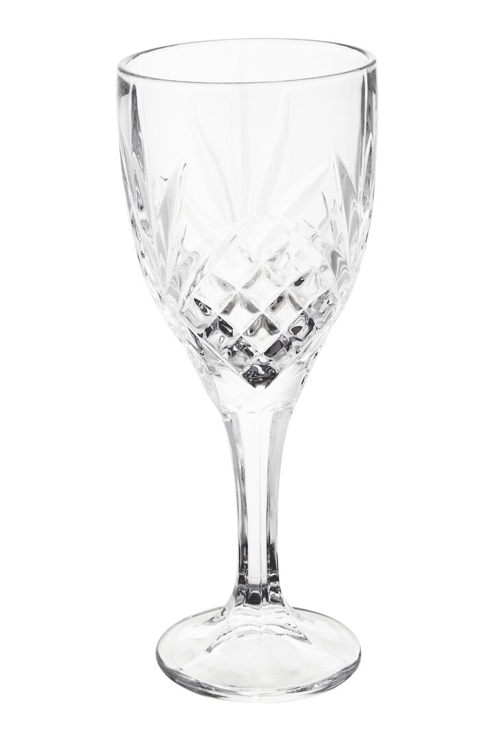 Beaufort Crystal Wine Glasses Set Of Four
