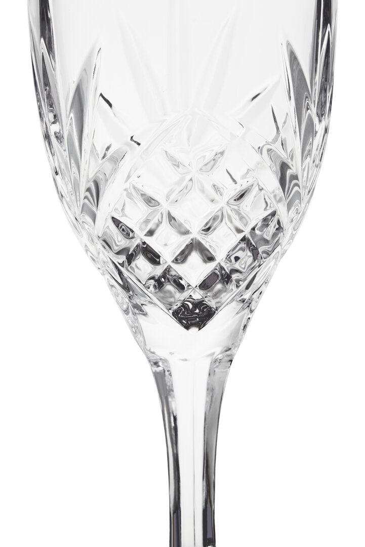 Beaufort Crystal Wine Glasses Set Of Four