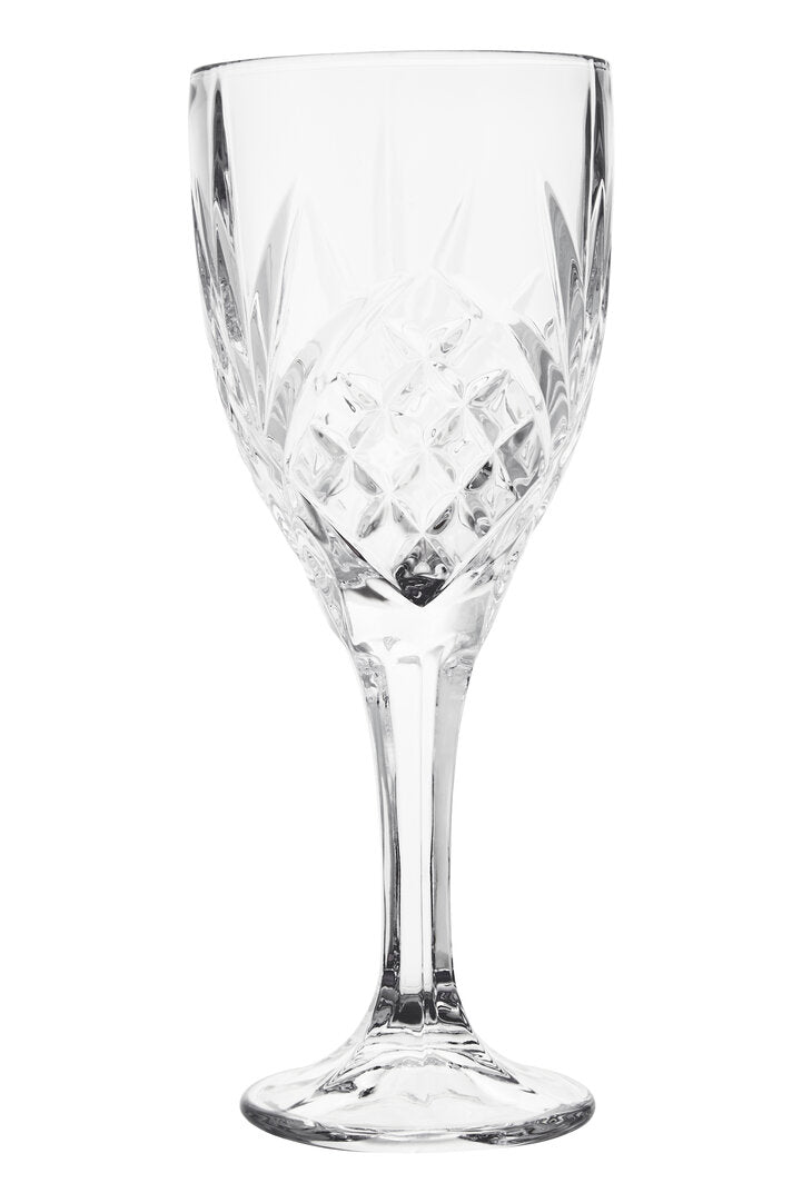 Beaufort Crystal Wine Glasses Set Of Four