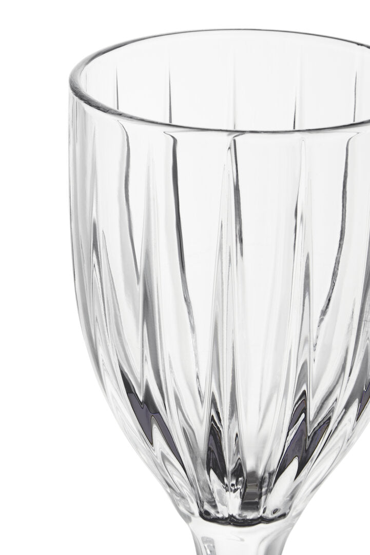 Beaufort Set of 4 Crystal  Wine Glasses