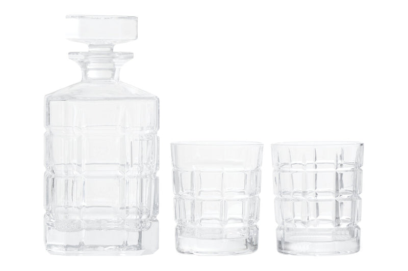 Auclair Decanter With Two Tumblers