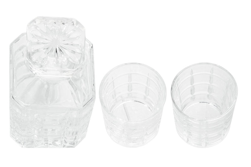 Auclair Decanter With Two Tumblers