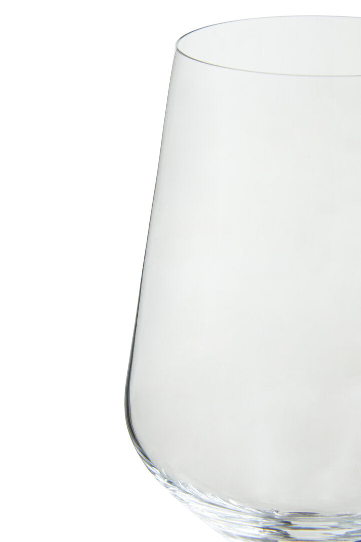 Ada Set of 4 Crystal Wine Glasses