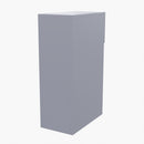 Livingandhome Grey Bedside Table with a Drawer