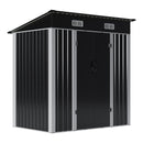 Breeins 6x4FT Outdoor Metal Garden Storage Shed