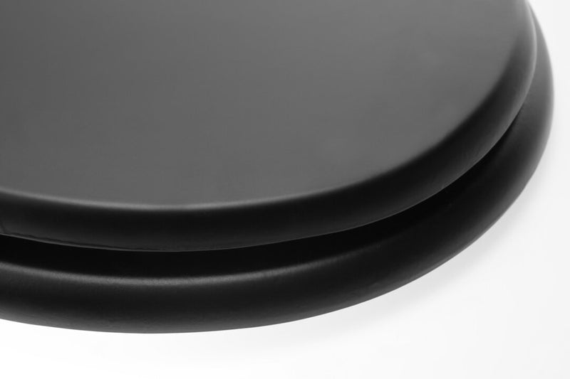 Brooks Matte Black Toilet Seat