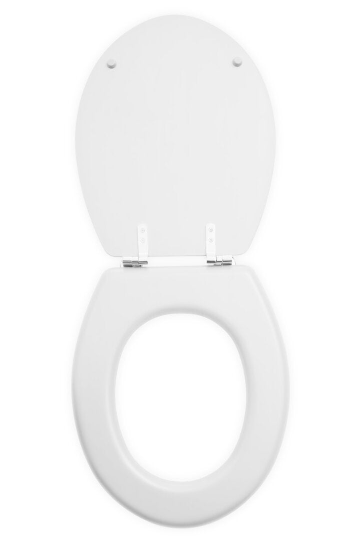 Brooks Matte White Toilet Seat