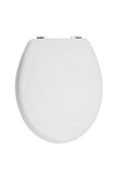 Brooks Matte White Toilet Seat
