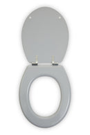Brooks Matte Grey Toilet Seat
