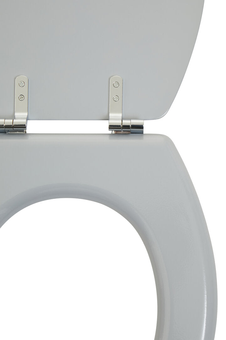 Brooks Matte Grey Toilet Seat