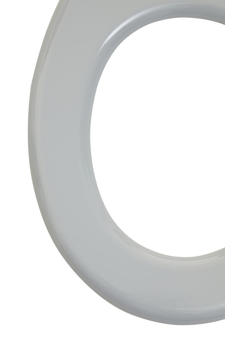 Brooks Matte Grey Toilet Seat