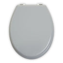 Brooks Matte Grey Toilet Seat