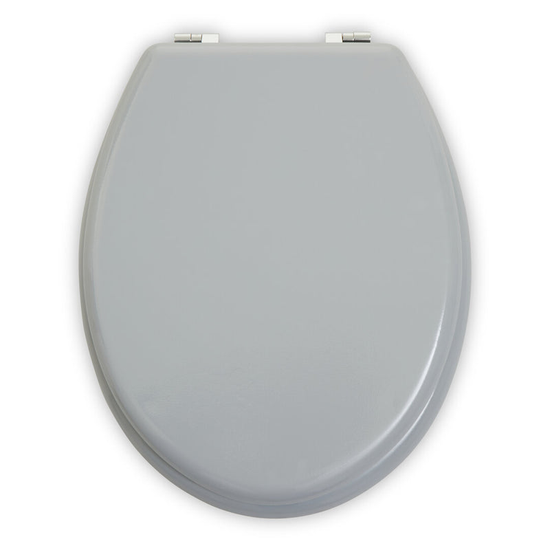 Brooks Matte Grey Toilet Seat