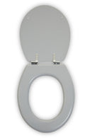 Brooks Grey Panel Effect Toilet Seat