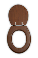Brooks Dark Oak Toilet Seat