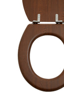 Brooks Dark Oak Toilet Seat