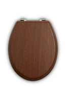 Brooks Dark Oak Toilet Seat