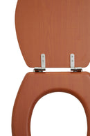Brooks Antique Brown Toilet Seat