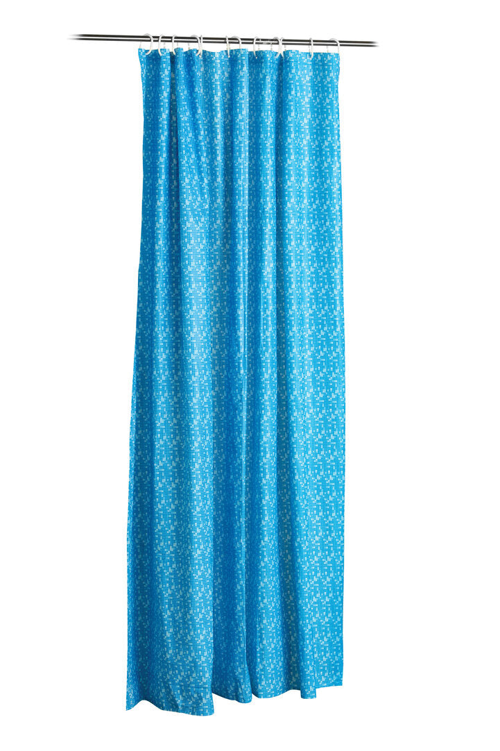 Blue Shower Curtain