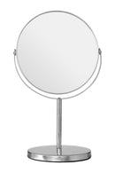 Marisha Silver Effect Metal Swivel Table Mirror