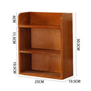 Lifeideas 3-Tier Retro Tabletop Wooden Storage Rack