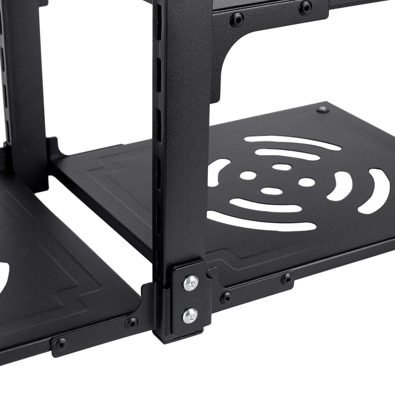 Lifeideas 5-Tier Height-Adjustable Kitchen Pan Organizer Rack