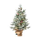 Lifeideas 3ft Small Christmas Tree with LED Lights