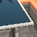 Outsunny 6 PCs Patio Wicker Sofa Set Rattan Chair Furniture, Orange