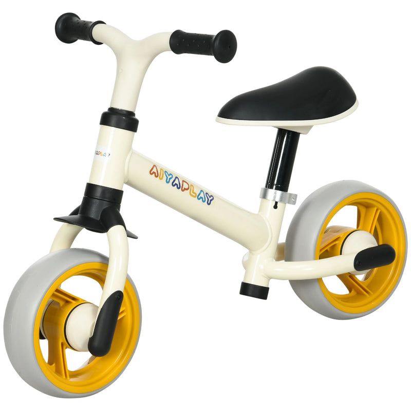 AIYAPLAY Children's Balance Bike - White