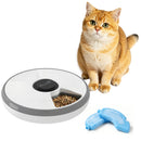 PawHut Automatic Cat Feeder Programmable Timer For 6 Meals
