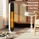 HOMCOM Ceramic Electric Heater, 2000W Fan Space Heater, White