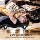 DURHAND Mechanic Vehicle Creeper Rolling Moulded Workshop Garage Assistance