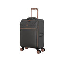 IT Luggage Divinity Grey & Rose Gold 8 Wheel Suitcase